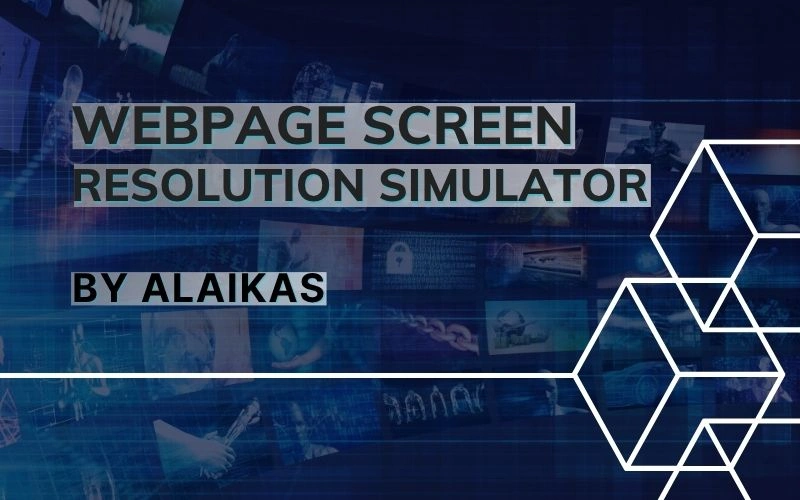 Webpage Screen Resolution Simulator by Alaikas
