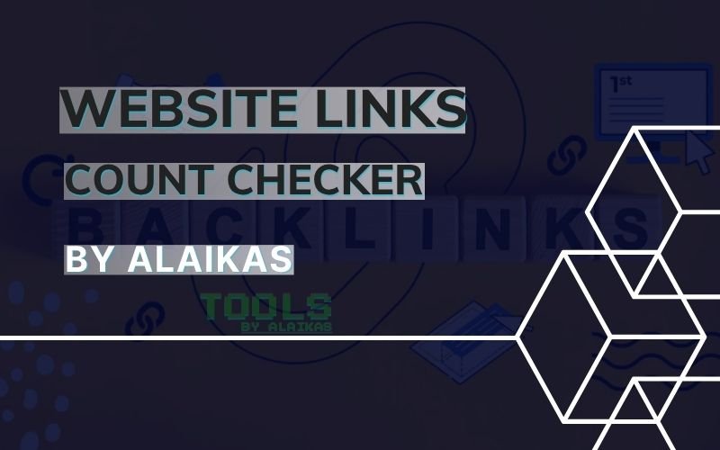 Website Links Count Checker by Alaikas