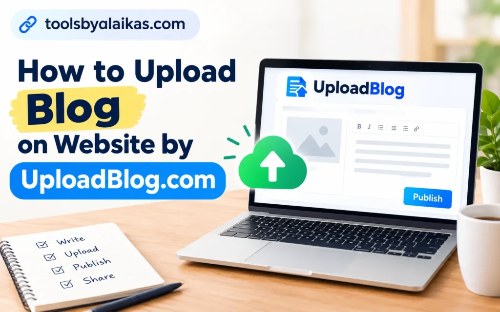How to Upload Blog on Website by Uploadblog. Com