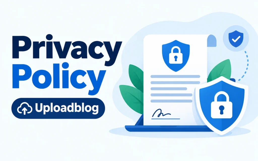 Privacy Policy Uploadblog: What It Says and What to Check Before You Sign Up (2026)